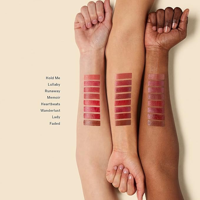 ILIA - Balmy Tint Hydrating Lip Balm | Buildable Lip Color + Soft Shine | Nourish + Moisturize with Shea Butter & Rosehip Seed Oil | Vegan, Clean, Cruelty-Free Makeup (Heartbeats, 0.15 oz | 4.4 g)