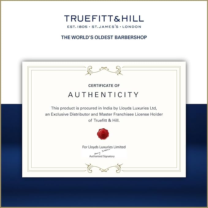 Truefitt & Hill Shaving Cream Tube - Grafton - Premium Glycerin-Based Lather, Smooth Glide, and Hydration for a Luxurious Shave - 2.65 oz.