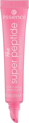 essence | The Super Peptide Glossy Lip Treatment | Hydrating, Nourishing and Non-Sticky | Vegan, Gluten Free and Cruelty Free (02 |Pinkified!)