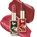 Catkin Moist Lipstick Hydrating High Impact Color Infused with Vitamin E and Avocado Oil Smooth Soft Texture Long Lasting Glow + Matte Finish 2pcs Set 04