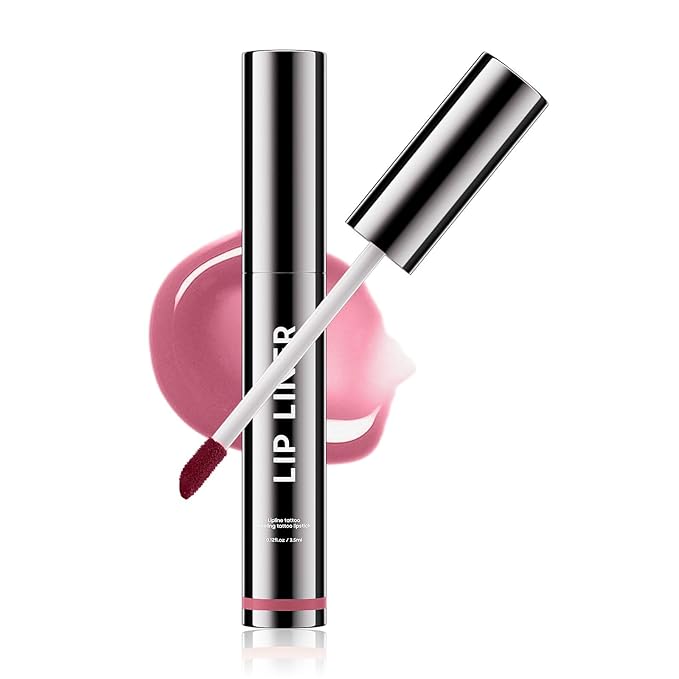 OETUIOW Lip Stain, Lip Gloss Lightweight Waterproof Stay on All Day, Smudge-proof Natural Finish, Vegan & Cruelty-Free, Stocking Stuffers for Teen Girls (Mauve)