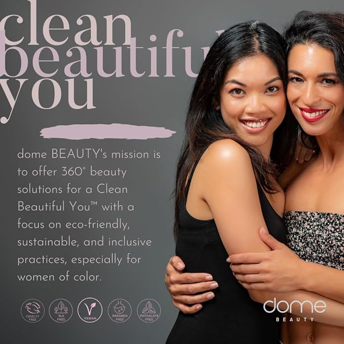 dome BEAUTY Lip Gloss (Angela) LipGloss Vegan. CleanBeauty, CLEAN BEAUTIFUL YOU (Frida, 0.20 oz)