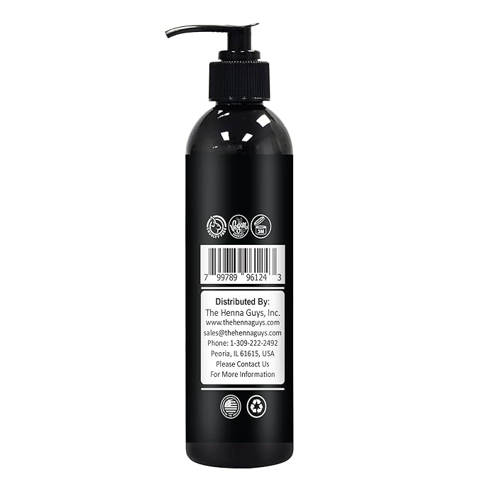 The Henna Guys 8 fl. Oz, Unscented Pre Shave Oil for Men, Excellent Shaving oil for Men, Prepares for a burns free Shave, Works with Straight or Safety Razor