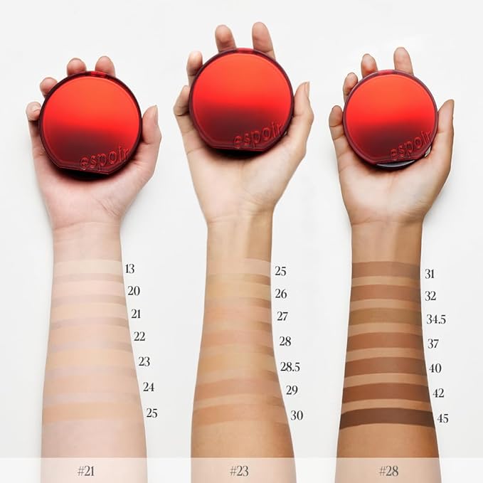 Espoir Be Velvet Cushion Foundation #31 Macchiato | Quick and Easy Coverage with Long-lasting Color by Zero Oxidation, Velvety Smooth Finish & Lightweight Formula, Vegan, Korean Makeup, 0.46 oz