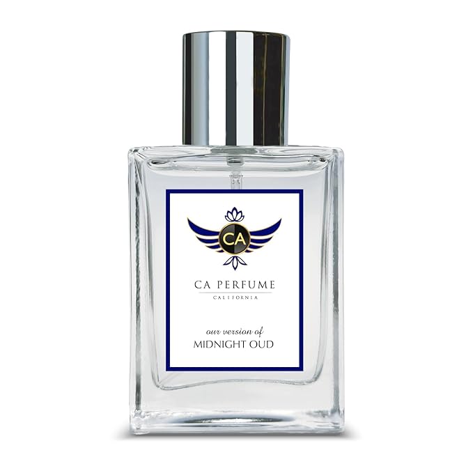 CA Perfume Impression of Midnight Oud for Women and Men Long Lasting Unisex Fragrance Eau De Parfum 1.7 Fl Oz 50ml