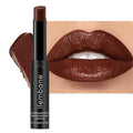 Cocoa Brown Moisturizing Lipstick — Nourishing Creamy Formula for Dry Lips, Lightweight Glossy Finish,Warm Chocolate Nude for Women (Cocoa Bliss)
