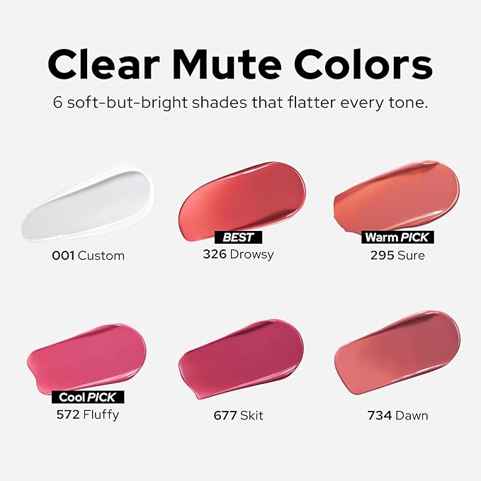 Unframed Hydro Blow Tint – 295 Sure | Hydrating Gloss Lip Tint | 0.3 fl oz / 9 g | Korean Beauty