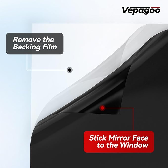 Vepagoo Nano Ceramic Car Window Tint Film 20% VLT- 20" in 20'Ft Privacy Window Tint, Blocks UV/IR Rays, Heat & Glare - Scratch Resistance Car Window Film