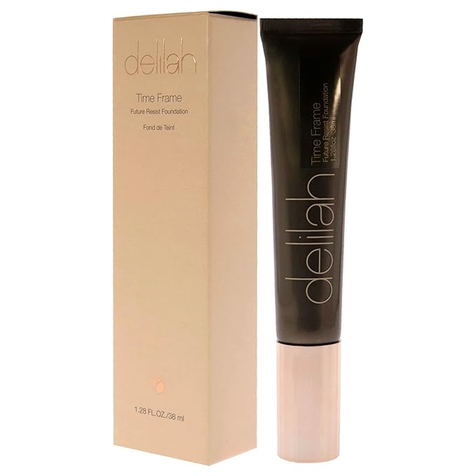 delilah Future Resist Foundation (Shade: Pebble), 1.28 oz