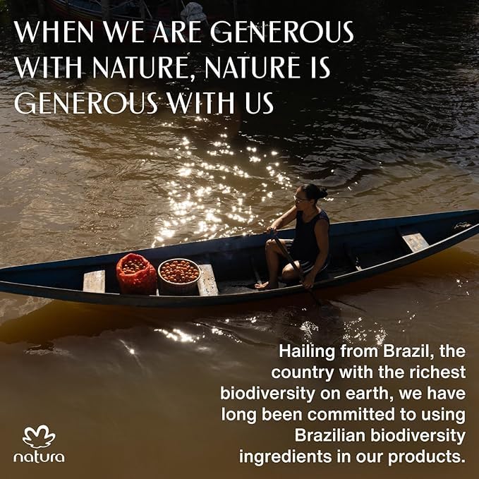 Natura - Ekos Passion Fruit Relieving Body Lotion - Calming Lotion - 24 Hours of Hydration - Essential Fatty Acids - Vegan Skin Care - Brazilian Beauty Secrets - 13.5 fl oz (400ml)