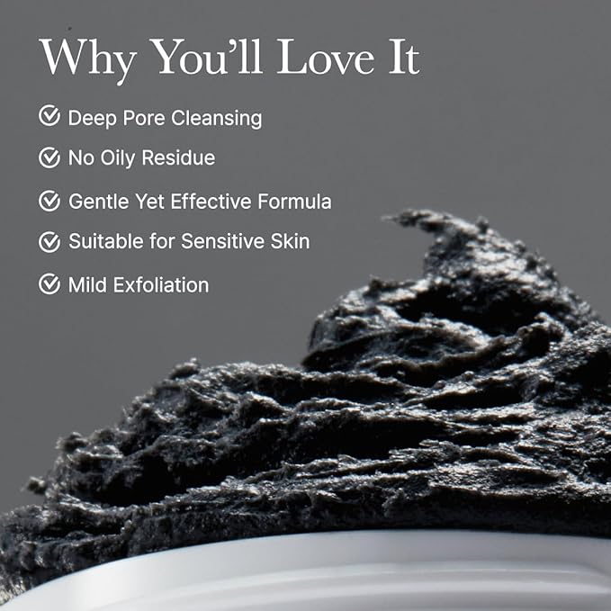ARENCIA Black Tea Rice Mochi Face Cleanser, 120g, Pore Care, Sebum Control, Oily Skin