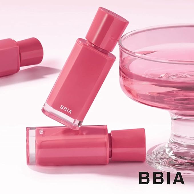 BBIA Glow Tint – Lip Plumping Volumizing Glossy & Glowy Lip Stain Naturally Moisturizing Comfortable Texture Lightweight Long-Lasting Vivid Color Non-Sticky Korean Makeup (14 DAILY, Pack of 1)