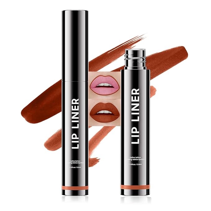 Lip Stain Peel Off - Waterproof Lip Liner, Long Lasting Transfer Proof & Smudge-Proof Lip Liner Stain Moisturizing Easy to Use Natural Lip Color (Nude)