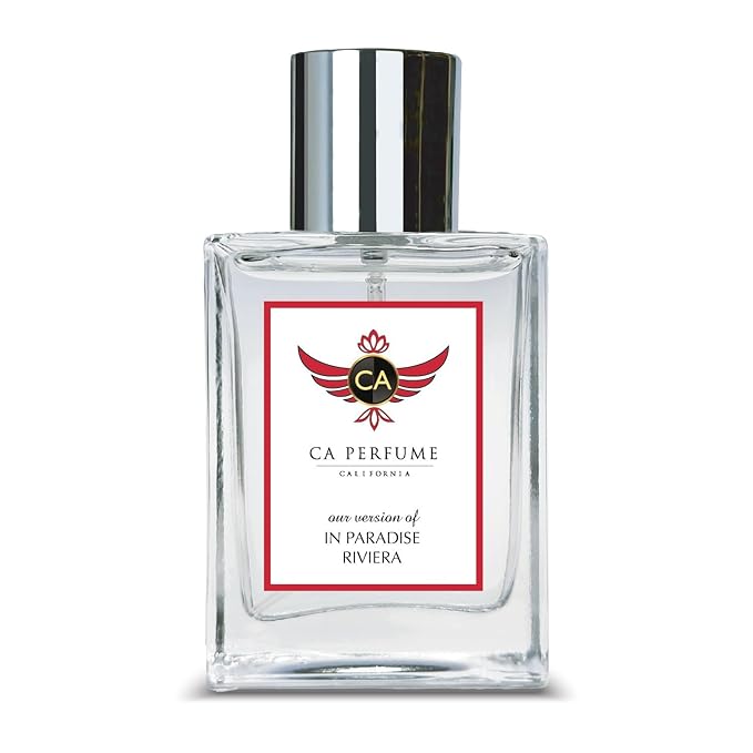 CA Perfume Impression of In Paradise Riviera for Women and Men Long Lasting Unisex Fragrance Eau De Parfum 1.7 Fl Oz 50ml