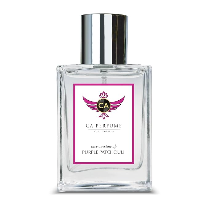 CA Perfume Impression of Purple Patchouli for Women and Men Long Lasting Unisex Fragrance Eau De Parfum 1.7 Fl Oz 50ml