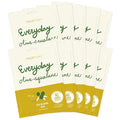 FACETORY K Beauty Face Mask Skin Care - Everyday OLIVE Skin Balancing Sheet Mask | Plant-Based with Squalane Oil (10 Pack)