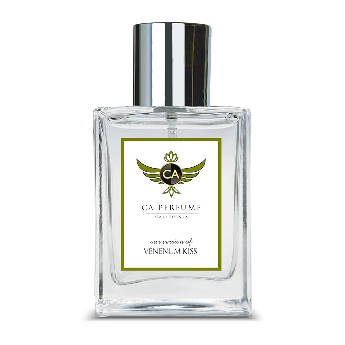 CA Perfume Impression of Venenum Kiss for Women and Men Long Lasting Unisex Fragrance Eau De Parfum 1.7 Fl Oz 50ml