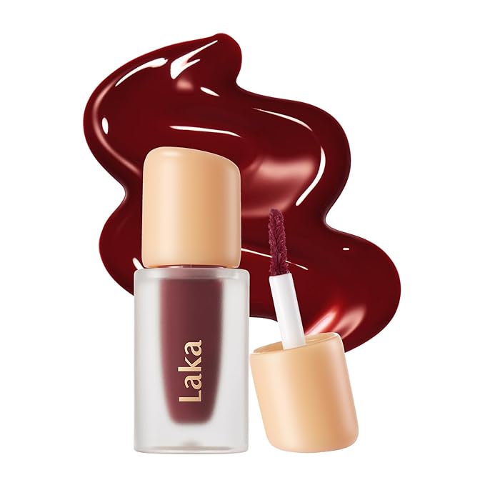 Laka Fruity Glam Lip Tint Mini Duo #130 Fog Berry, #120 Caffeine Rose