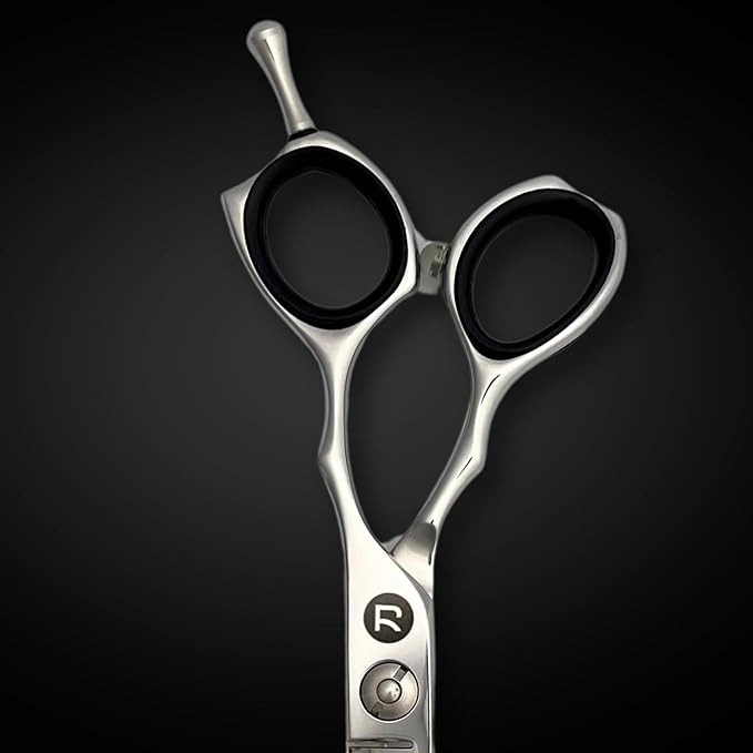 Saki Kotaro 5.5 Inch Hair Cutting Shears Set for Professional Hairdressers and Barbers - Includes Hair Scissors and Thinning Shears - Made From Premium Japanese 440C Steel