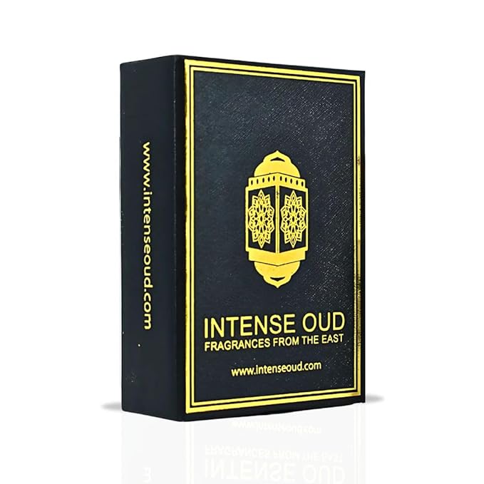 INTENSE OUD Attar Al Wardat Long Lasting Arabian Perfume Oils for Women 12ML (0.40 OZ) Fragrance Oil with Fresh Rose, Bright Bergamot & Woody Finish - Concentrated Perfume Oil in Black Gift Box