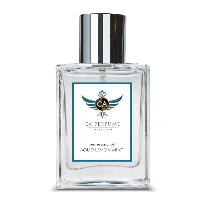 CA Perfume Impression of Aoud Lemon Mint for Women and Men Long Lasting Unisex Fragrance Eau De Parfum 1.7 Fl Oz 50ml