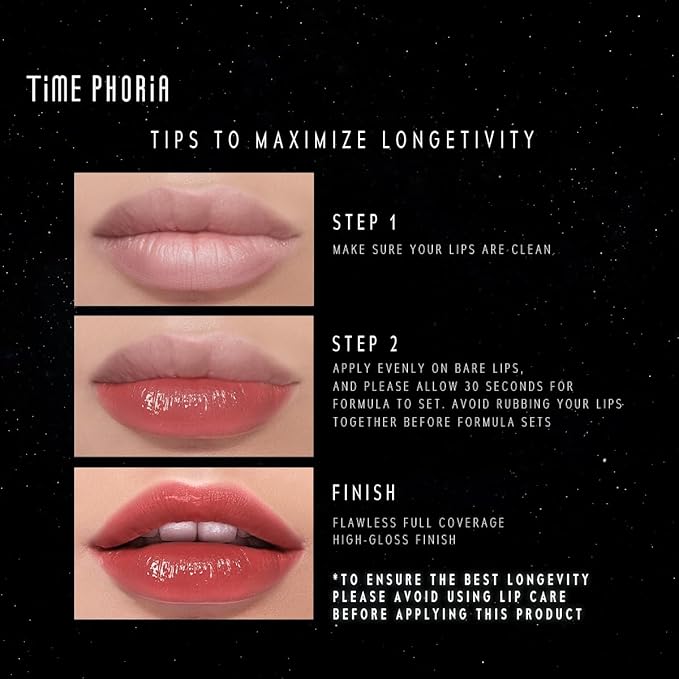 STELLAR DUST LIP STAIN-Long Lasting, Waterproof and Transferproof Lip Tint, Glossy Finish Lip Gloss, Lightweight Lipstick, High Coverage, Stocking Stuffers For Teen Girls (13 BERRION)