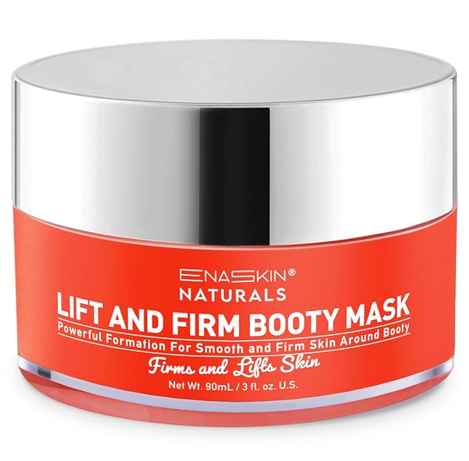 Anti Cellulite Body Firming Cream: Tightening & Lifting Booty Lotion with 3D Thermal Tech for Thighs, Belly, Bum & Women Sagging Skin, Shea Butter & Coconut Oil, 3.4 oz