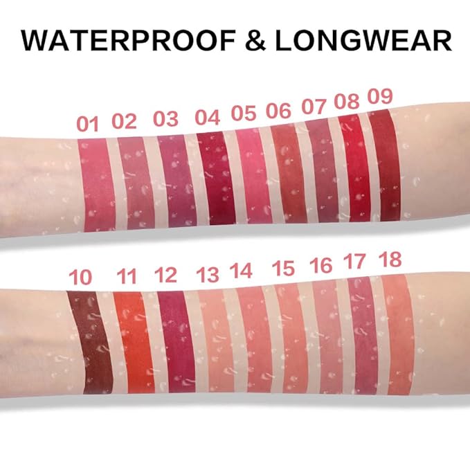 evpct 3Pcs Dark Ruby Deep Apple Red Matte Lipstick and Lip Crayon Stick Liner Pencil Set Sharpener Waterproof Long Lasting 24 Hour Lipstick Lip Liner Crayon labiales mate 24 horas originales 8&9&11