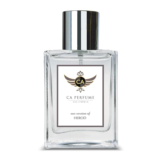 CA Perfume Impression of Herod for Men Woody Spicy Fragrance Long Lasting Mens Cologne Eau De Parfum 1.7 Fl Oz 50ml