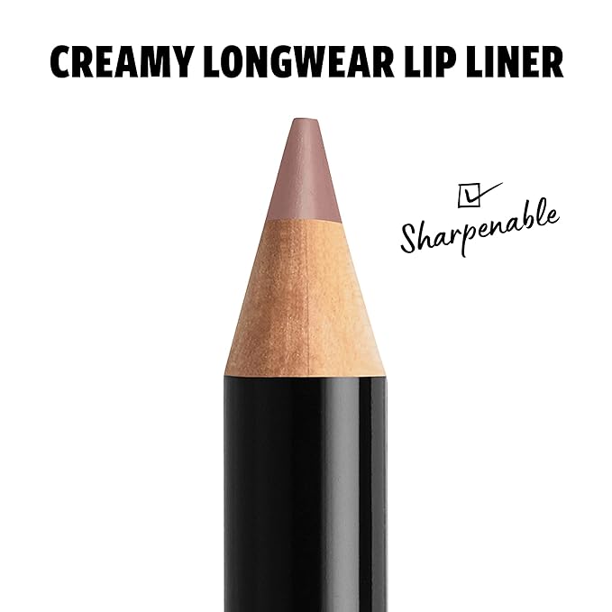 NYX PROFESSIONAL MAKEUP Slim Lip Pencil, Long-Lasting Creamy Lip Liner - Mahogany