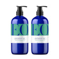 EO Shower Gel Body Wash, 16 Ounce (Pack of 2), Grapefruit and Mint, Organic Plant-Based Skin Conditioning Cleanser with Pure Essentials Oils