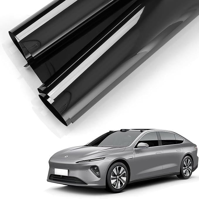 Car Window Tint 20% VLT 24" in x 100'Ft Nano Ceramic Window Tint Roll, 2 Ply Automotive Window Tint Privacy Film for Car Sun Protection, UV & Heat Blocking and Scratch Resistant