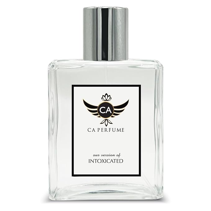 CA Perfume Impression of Intoxicated for Women and Men Eau De Parfum Aromatic Spicy Scent Long Lasting Unisex Fragrance Signature Scent for Day and Night Wear 3.4 Fl Oz 100ml