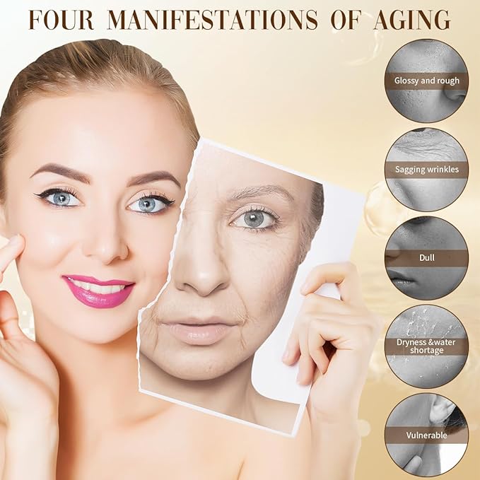 2pcs Anti-wrinkle Firming Serum, Firm and Plump Face Serum, Anti-Aging & Wrinkles Lifting & Firming Essence, Anti-Wrinkle Facial Essence for All Skin Types, Hydrate & Moisturize