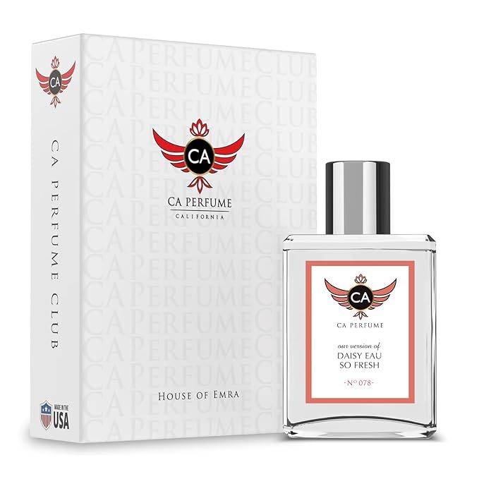 CA Perfume Impression of Daisy Eau So Fresh for Women Floral Fruity Fragrance Long Lasting Perfumes for Women Eau De Parfum 1.7 Fl Oz 50ml