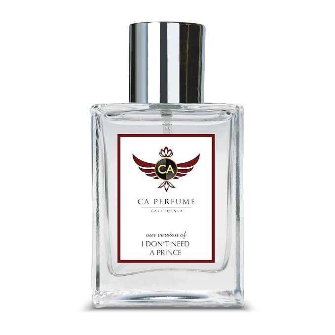 CA Perfume Impression of I Don't Need A Prince By My Side To Be A Princess for Women and Men Long Lasting Unisex Fragrance Eau De Parfum 1.7 Fl Oz 50ml