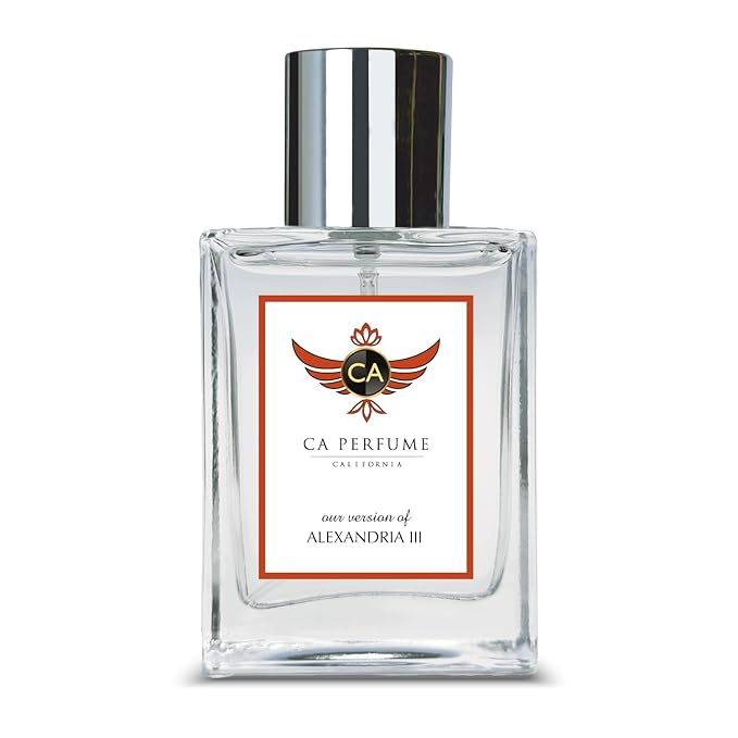 CA Perfume Impression of Alexandria III for Women and Men Long Lasting Unisex Fragrance Eau De Parfum 1.7 Fl Oz 50ml