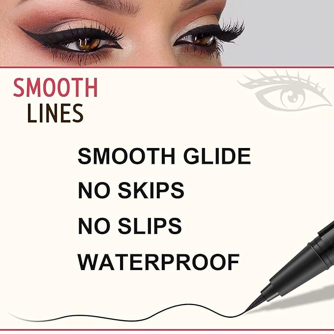 LAVONE Eyebrow Stamp Pencil Kit - Waterproof Eyebrow Pencil, Eyeliner, Pomade, Dual-ended Brush - Dark Blonde