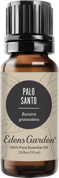 Edens Garden Palo Santo Essential Oil- 100% Pure Premium Grade, Undiluted, Natural, Therapeutic, Aromatherapy, The Best for Diffuser, Skin, Face, Candle 10 ml (.33 fl oz)