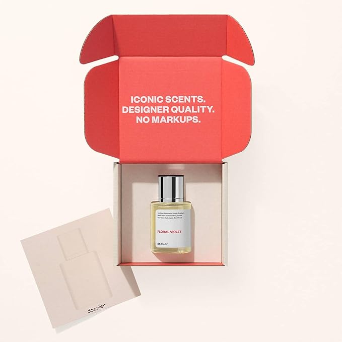 Dossier - Floral Violet - Eau de Parfum - Inspired by M.Jacobs Daisy - Perfume Luxury - Paraben Free - Vegan - For Women - Fragrance 1.7 oz (Spray 50ml)
