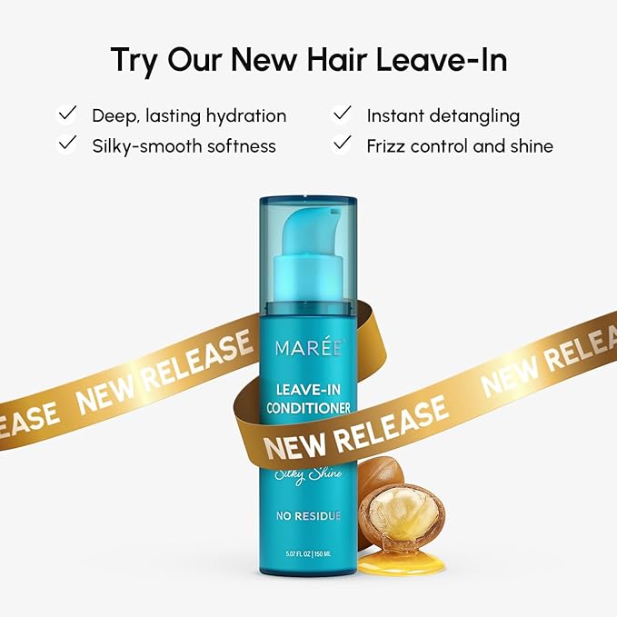 MAREE Deep Conditioning Hair Mask for Damaged Hair Treatment - Keratin Hair Care for Hydrating Growth Repair Moisturizing - Dry Curly Color Refreshing - Tratamiento Mascarilla Para el Cabello Seco