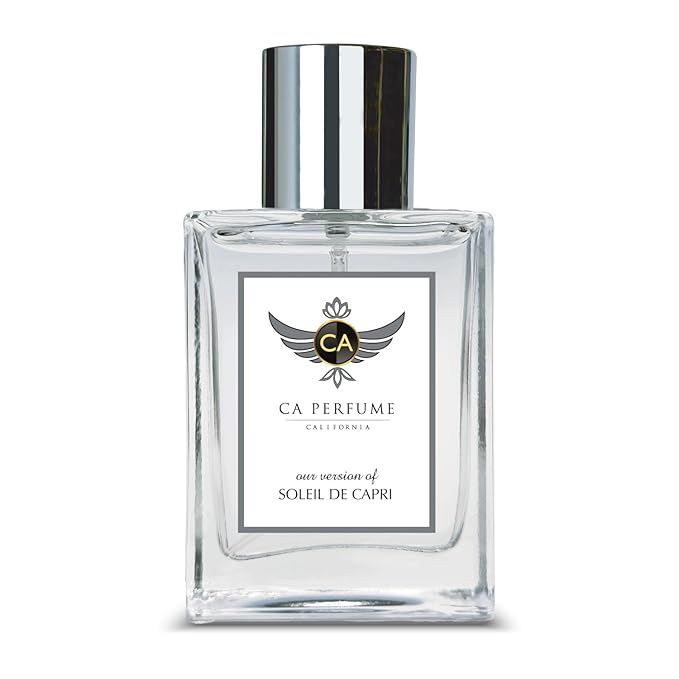 CA Perfume Impression of Soleil De Capri for Women and Men Long Lasting Unisex Fragrance Eau De Parfum 1.7 Fl Oz 50ml