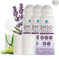 Dr. Robaina DMSO Lavender Roll-On | 99.9% Pure Pharmaceutical Grade with Arnica, Magnesium, Aloe Vera & Vitamin E | Made in the USA