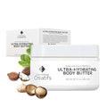 Ultra-Hydrating Body Butter with Shea Butter, 8.5 fl. oz., Salted Caramel and Macadamia Scent, Deep Moisturizing, Soothes, Repairs, and Nourishes Skin