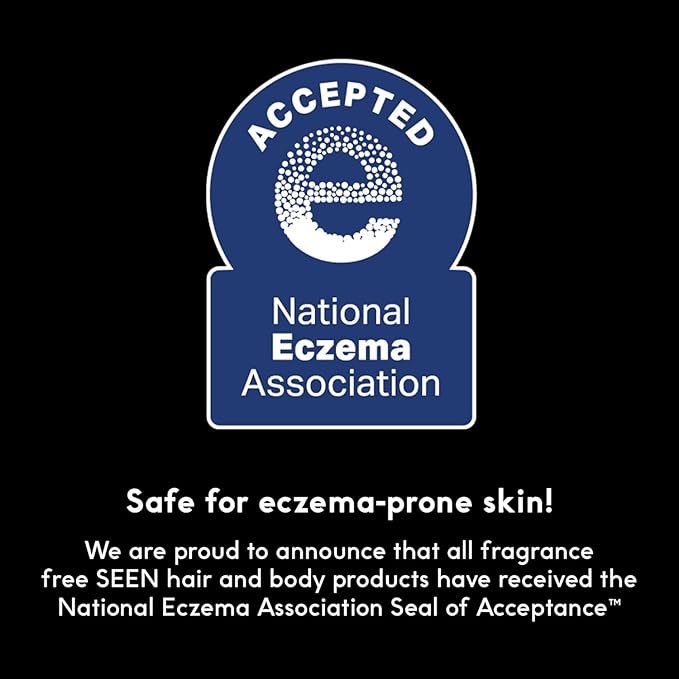 SEEN Discovery Kit - Fragrance Free - Non-Comedogenic & Formulated without SulfatesHair Set- Dermatologist-Developed - Safe for Sensitive, Eczema & Acne Prone Skin