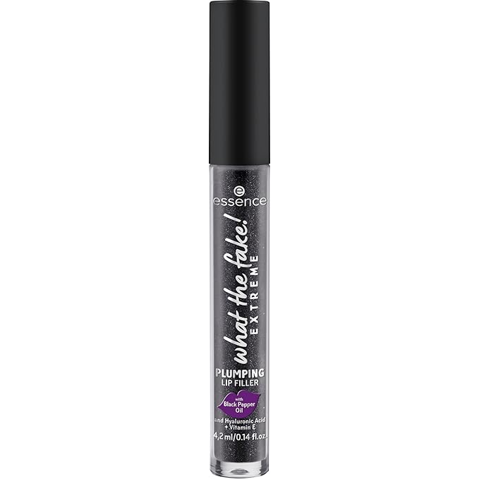 essence | What the Fake! Plumping Lip Filler | Vegan & Cruelty Free Lip Gloss (03 | Pepper Me Up!)