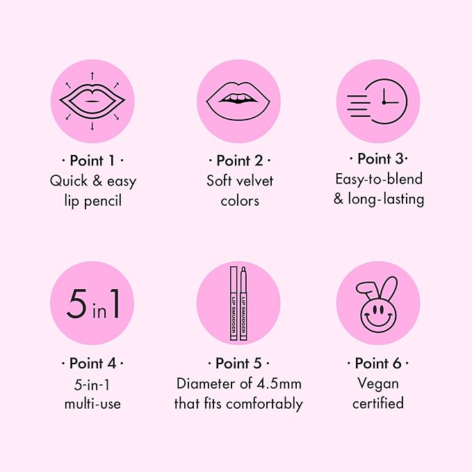 Amuse Seoul Lip Smudger (01 BOKSOONGA) | nude peach | lip liner, matte, creamy, soft, velvety, cruelty-free, lipcare, long-lasting, multiuse, vegan