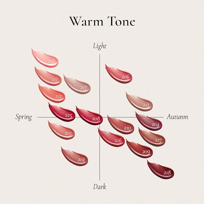 DINTO Blur-Glowy Lip Tint - Glossy Finish, Hydrating, Long Lasting, Lightweight Texture, Non-Sticky, Vegan & Cruelty-Free, K beauty (218 Memento Mori, 0.11 fl.oz)