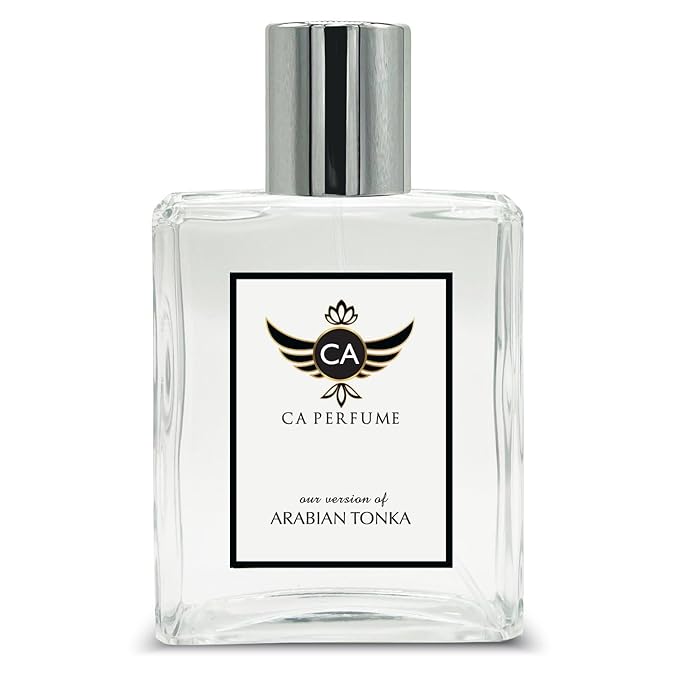 CA Perfume Impression of Arabian Tonka For Women & Men Replica Fragrance Dupes Eau de Parfum Spray Bottle 3.4 Fl Oz/100ml-X1