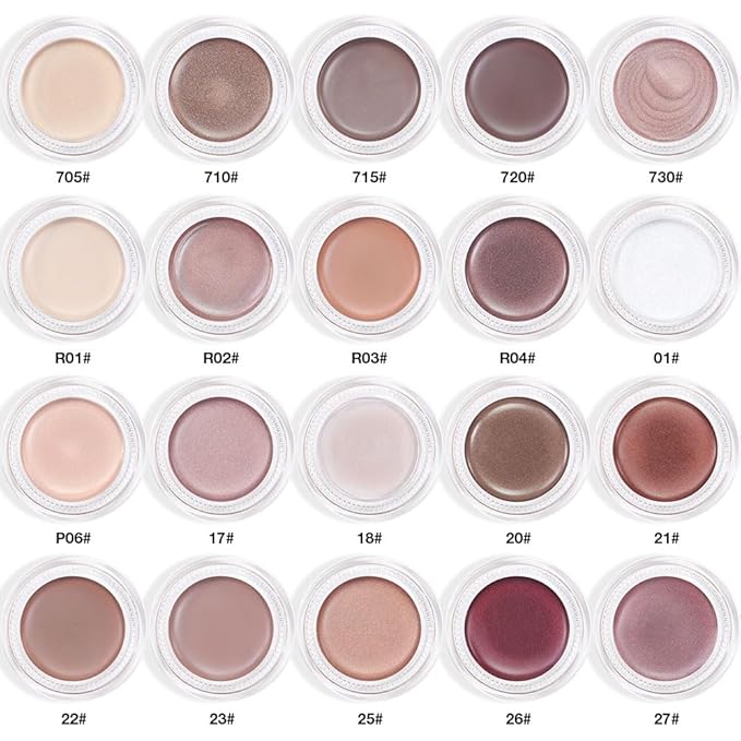 Single Cream Espresso Coffee Brown Matte Eyeshadow Palette Makeup, Natural Single Mini Instant Holographic Eyeshadow For Women, Sombras Crema Para Ojos, Talc, Paraben&Cruelty Free, 715
